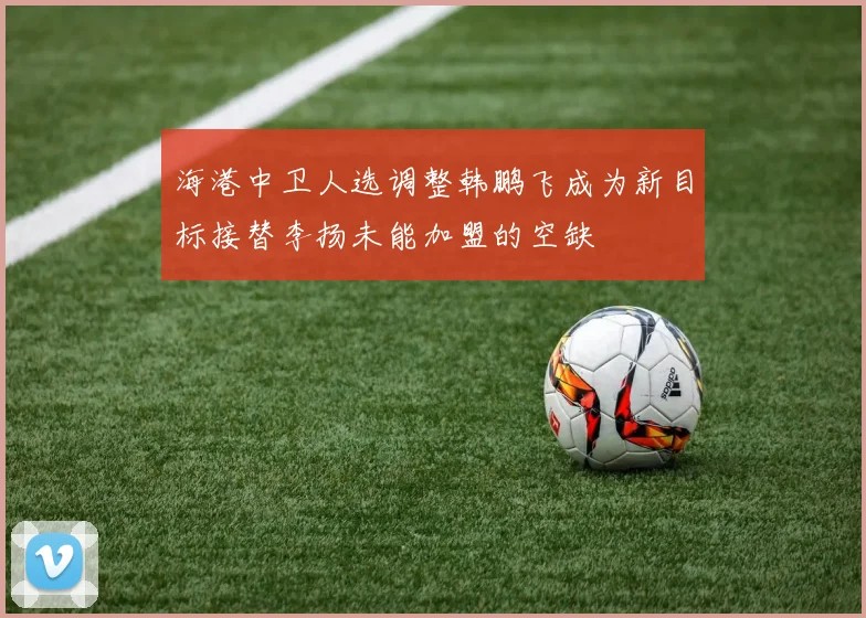 海港中卫人选调整韩鹏飞成为新目标接替李扬未能加盟的空缺